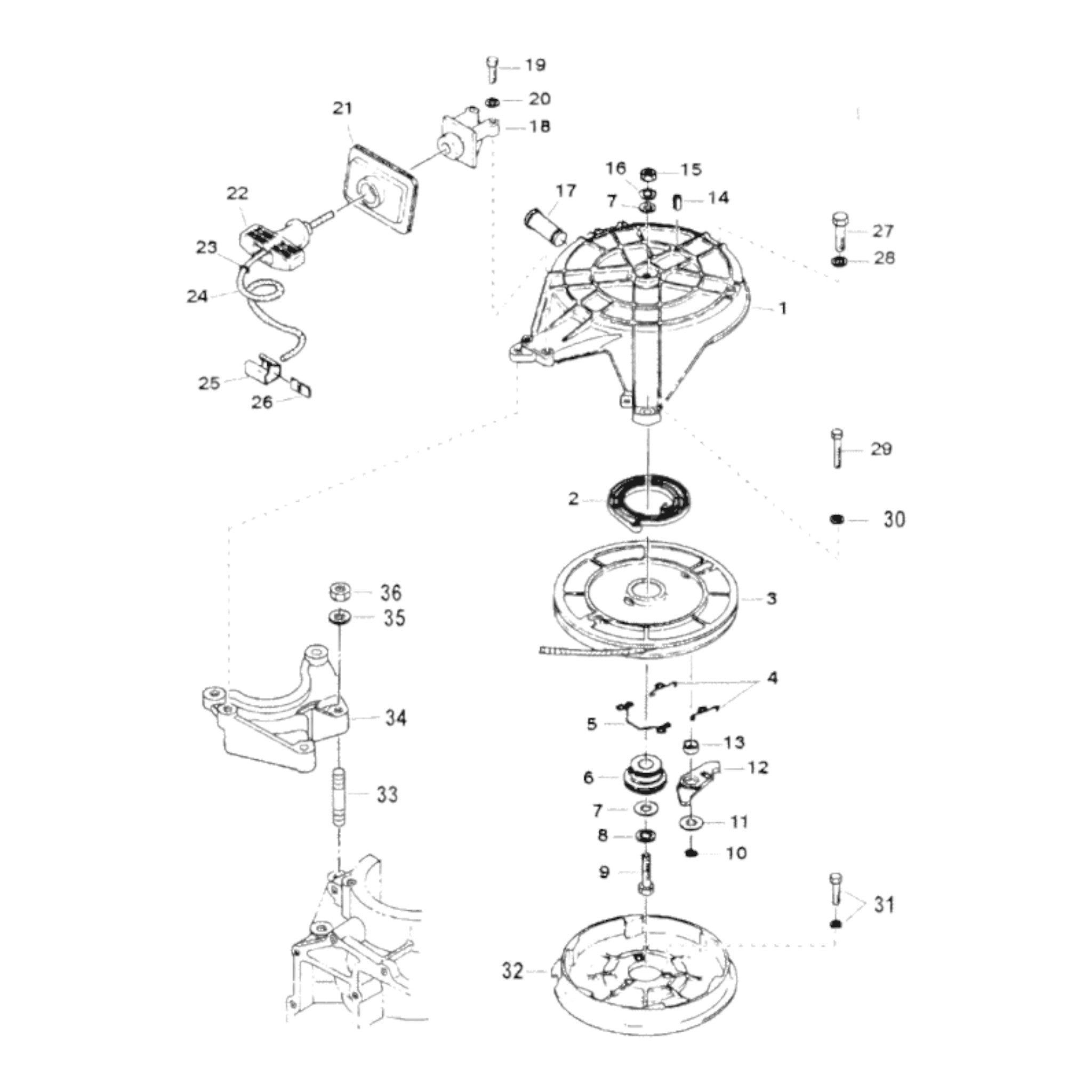 Mercury 30hp Assemblies