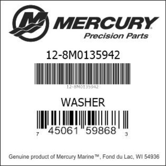 Mercury Washer - Genuine