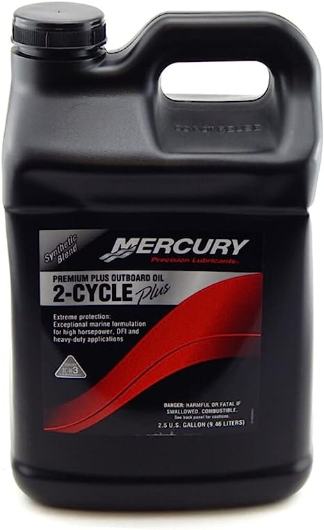 Mercury Marine TC-W3 Premium Plus 2-Stroke Outboard Oil 9.46 L