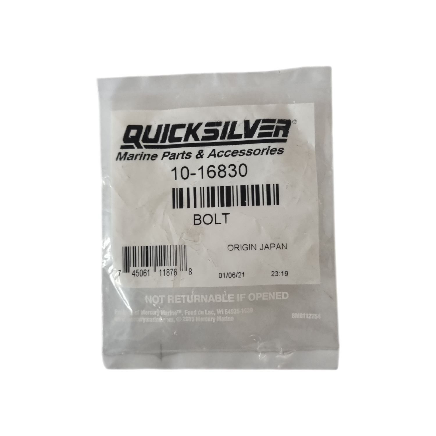 Bolt - Tiller Handle #5