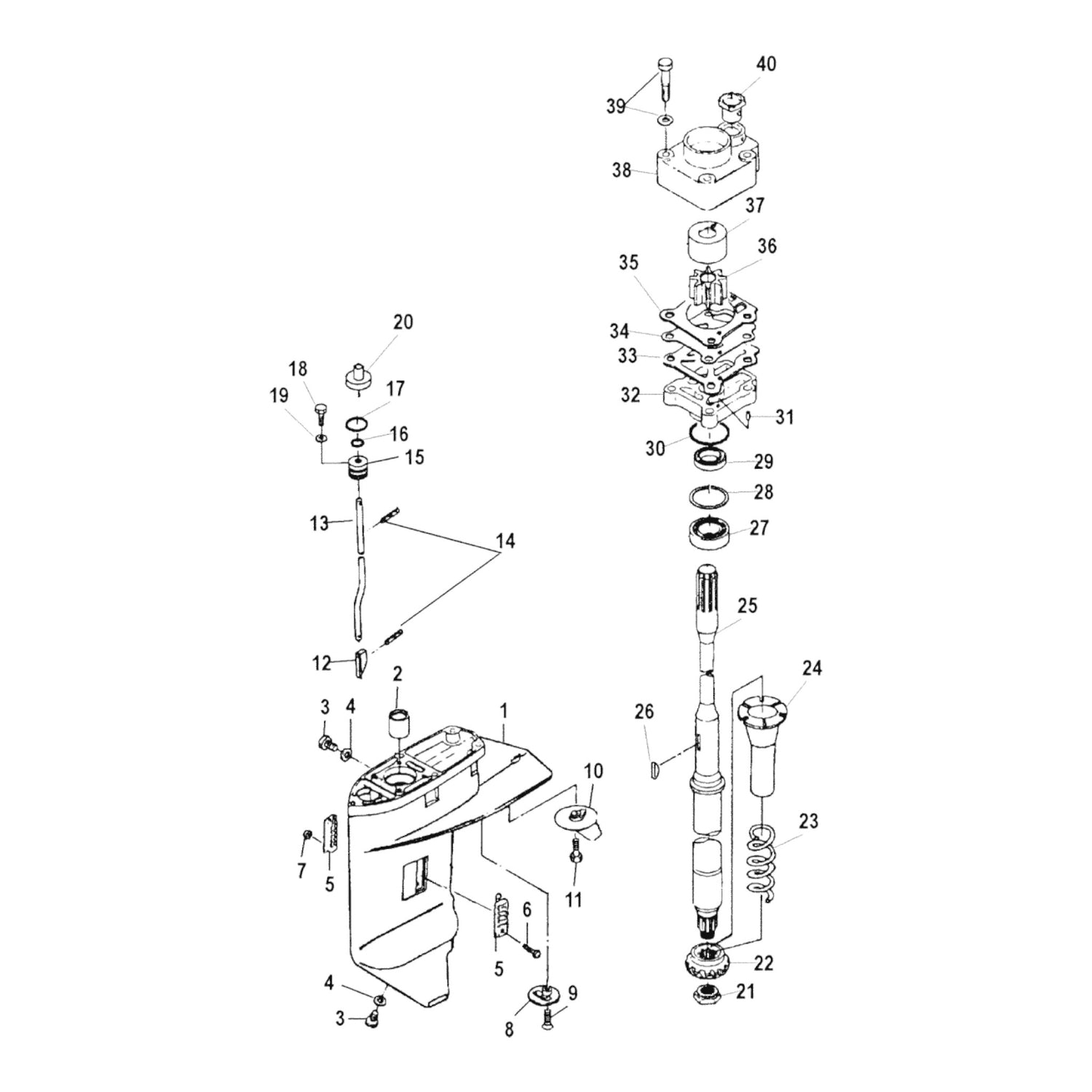Oil Plug - Gear Housing #3