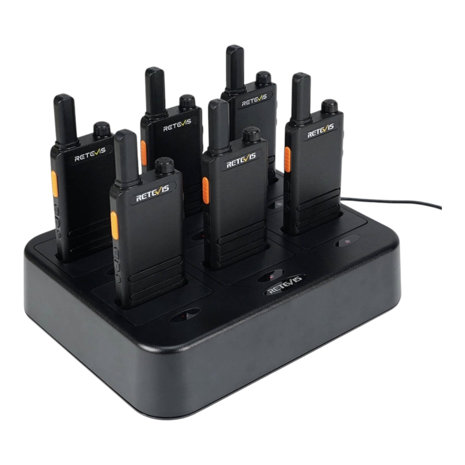 RT22P Small Portable Walkie Talkies 6pcs with Six-Unit Charger